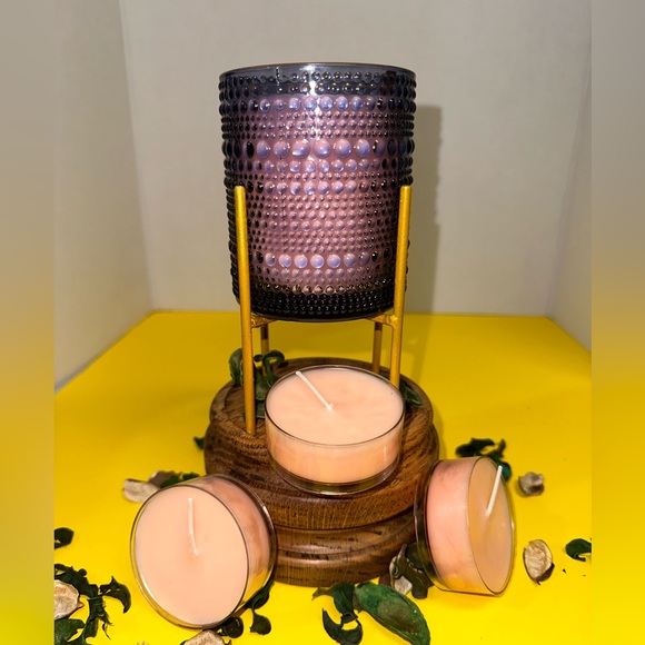 FUZZY PATCHOULI, MAHOGANY COCONUT SHEA BUTTER @SCENT_UNLEASHED SCENTED CANDLES - Picture 1 of 6